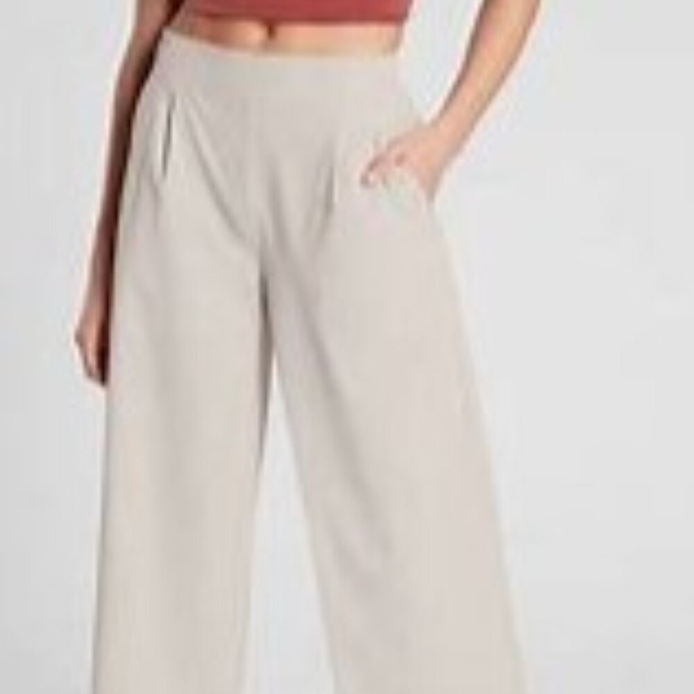Athleta - Brooklyn Wide Leg Crop Trousers